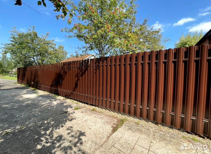 Забор из профнастила без посредников