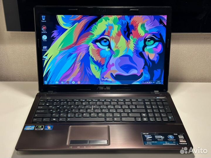 Ноутбук Asus i5 Nvidia 540M/сумка+мышка