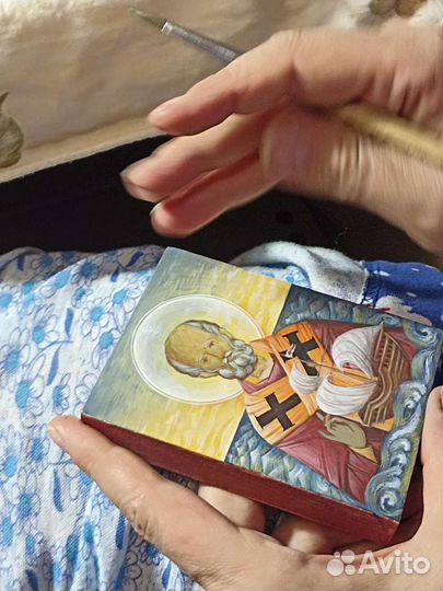Икона рукописная