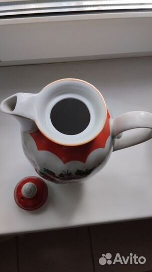 Кофейник фарфор СССР