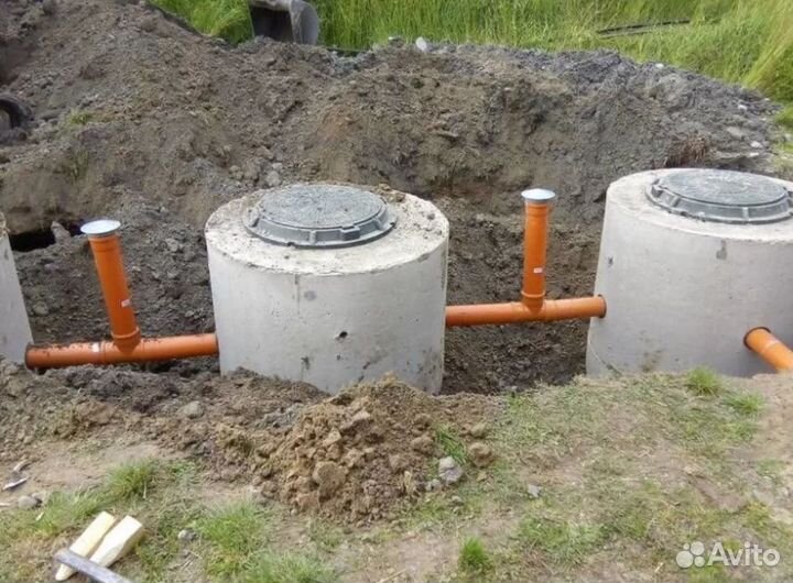 Колодцы септики, чистка колодца