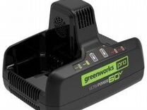 Устройство зарядное двухпортовое Greenworks 60V, 1