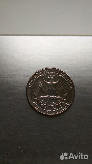 Liberty Quarter Dollar перевёртыш Авито доставка