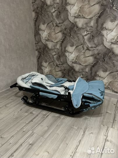 Коляска санки