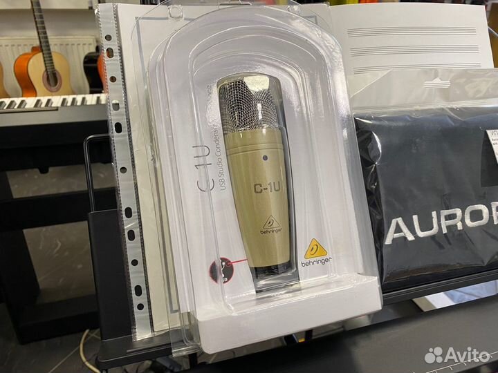 Behringer C-1U - конденсаторный микрофон c USB
