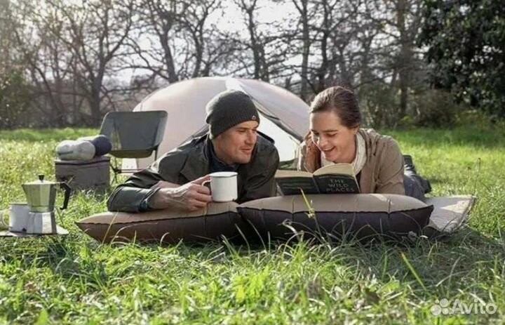 Коврик туристический Naturehike двойной надувной