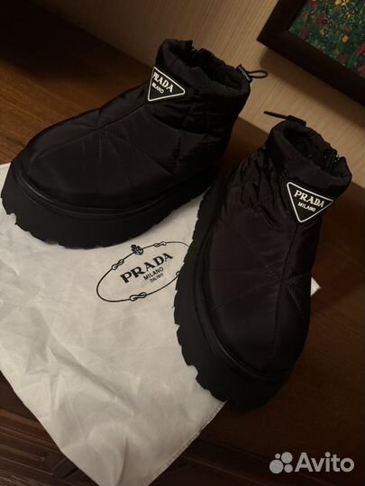 Дутики prada 38