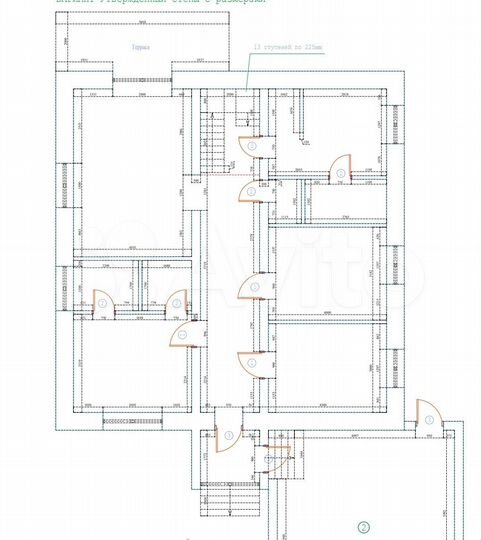 Дом 157 м² на участке 11 сот.
