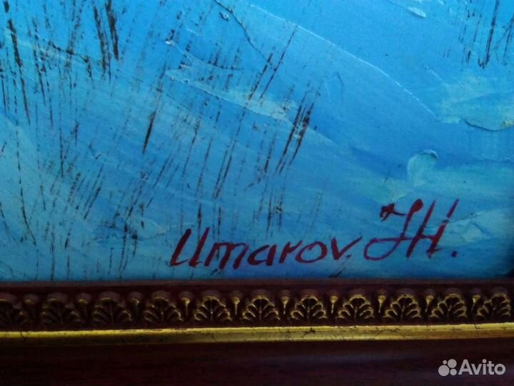 Картина, авторская, холст/масло, 40*30