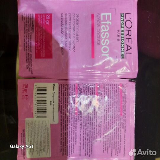 L'Oreal Efassor poudre, средство для декапирования