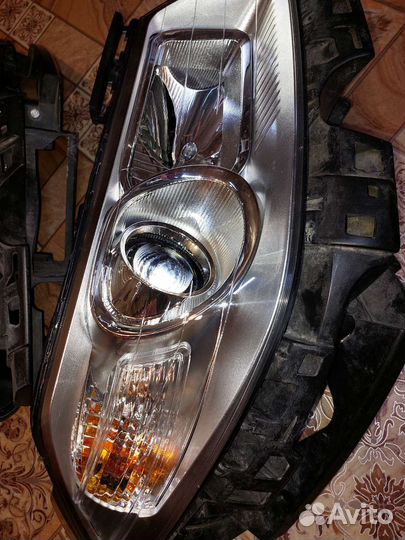 Новые Фары bi led renault megane 2