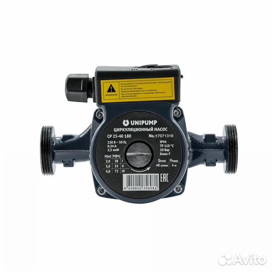 Насосы циркуляционные CP/LPA 25/32-40/80 unipump