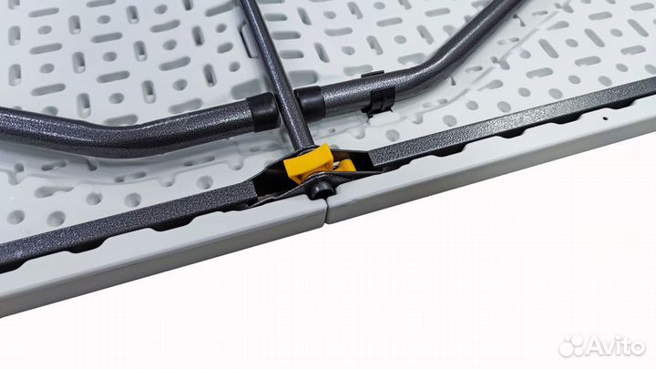 Складной стол для сада и туризма 152х70х74 см пвх