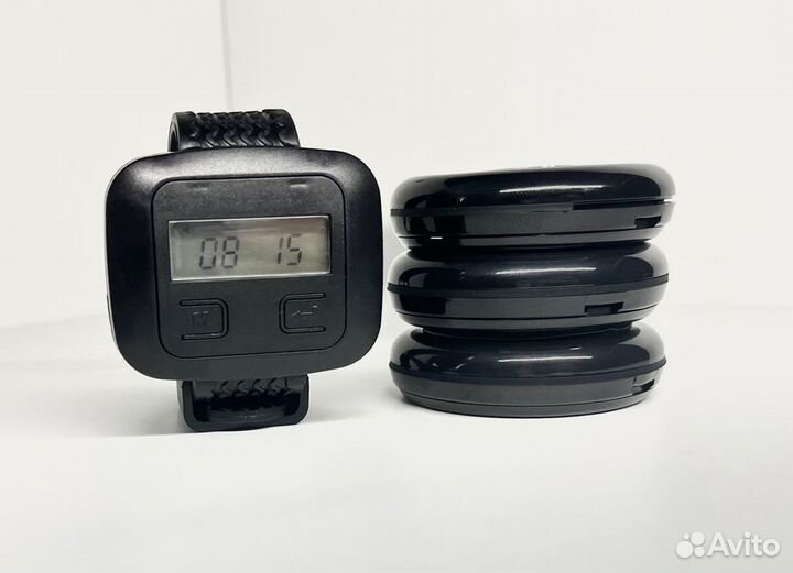 Комплект: часы официанта, кнопка вызова официанта