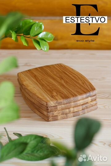 Доска разделочная дубовая