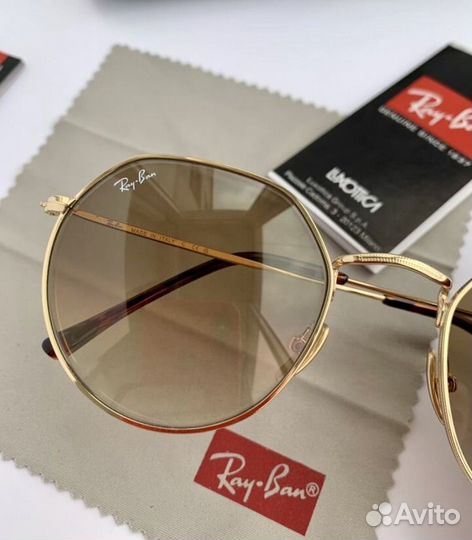 Очки ray ban Jack коричневые