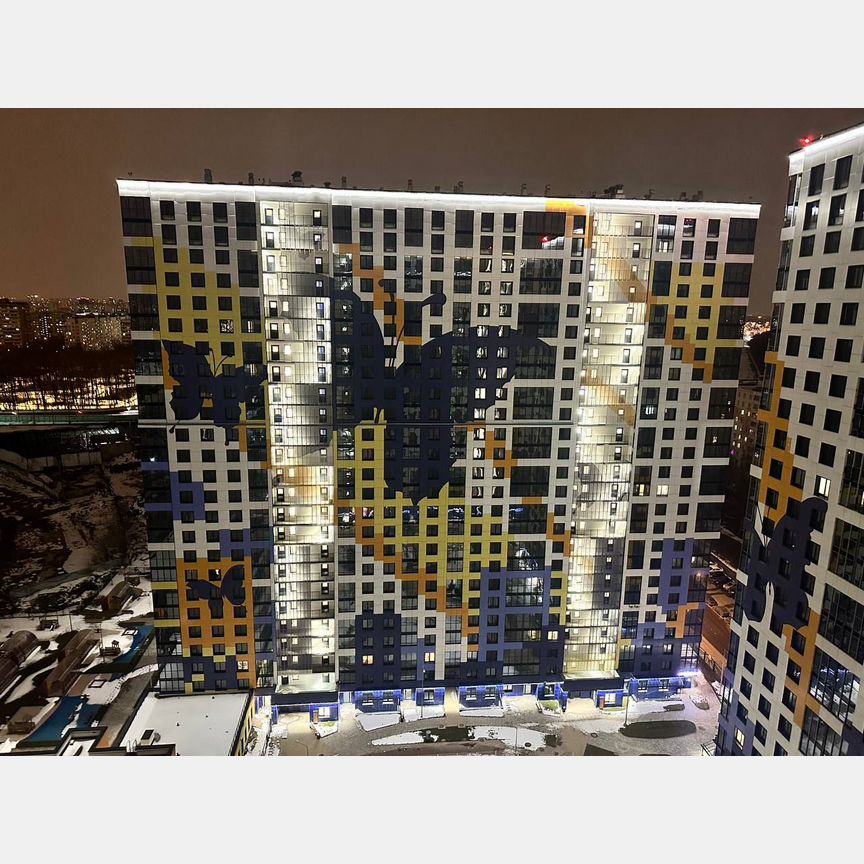 1-к. квартира, 39 м², 21/25 эт.