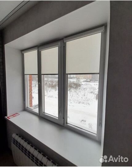 Рулонные шторы уни (кассетные)