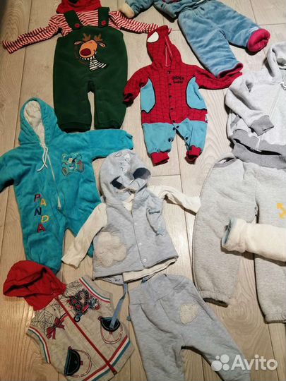 Детские вещи от 3 месяцев до 1,5 лет