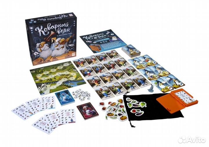 Настольная игра Коварный волк и пропавшая нота