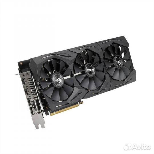 Б/У Видеокарта asus ROG strix RX580 8GB gddr5 hdmi