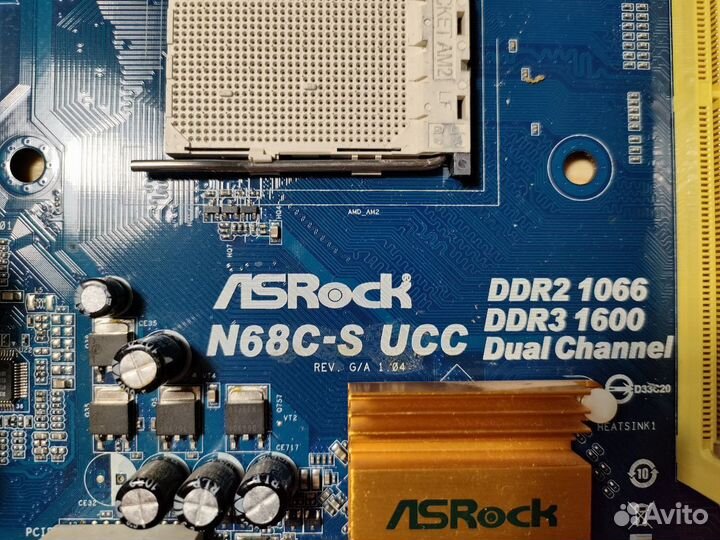 Материнская плата ASRock N68C-S UCC