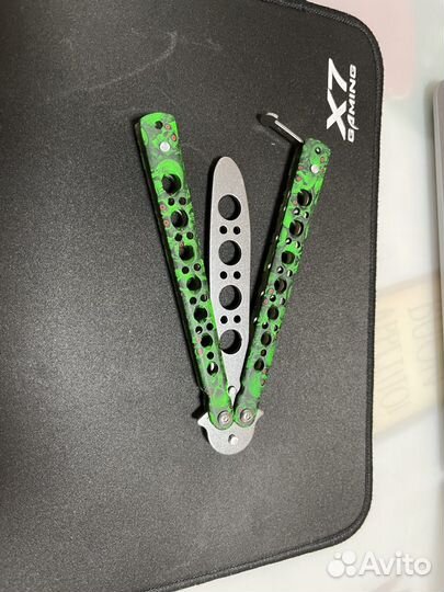 Тренеровочный нож бабочка