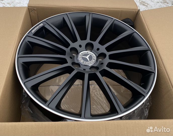 Диски amg r18 одноширокие на Mercedes W212 W213