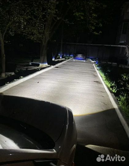 Bi LED лазерные туманки веста форд рено птф