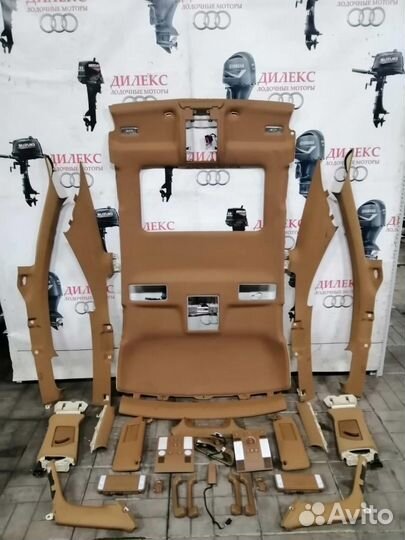 Обшивка стойки задней правой Audi A8 D3 4E 2004