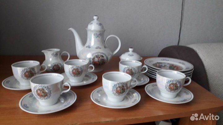 Кофейный сервиз мадонна гдр