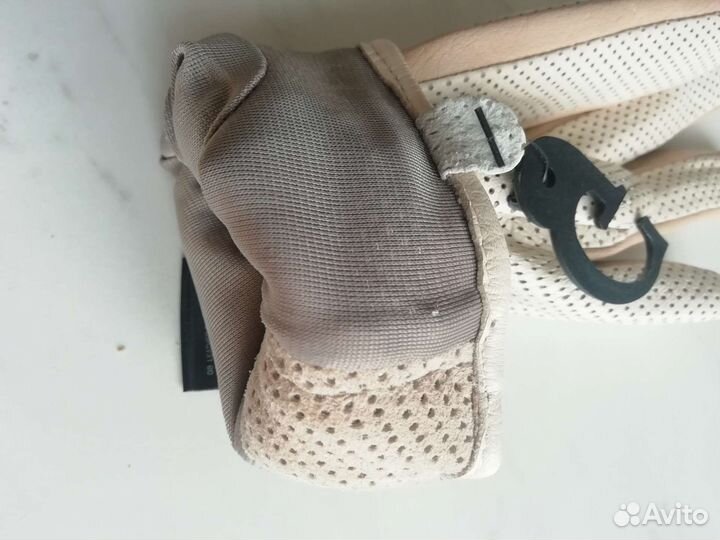 Перчатки кожаные