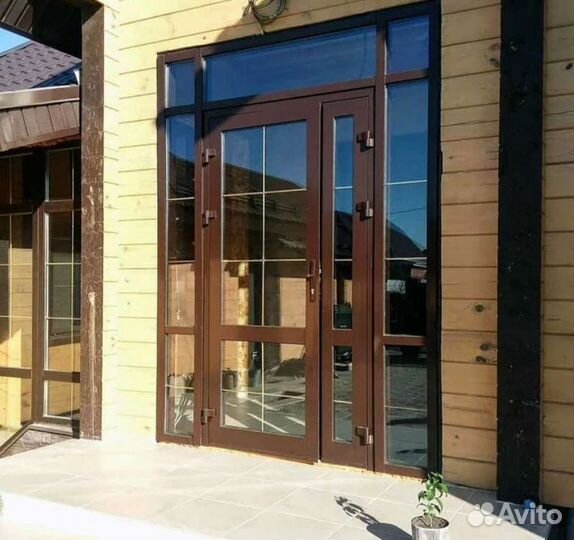 Входная группа пвх ламинированная