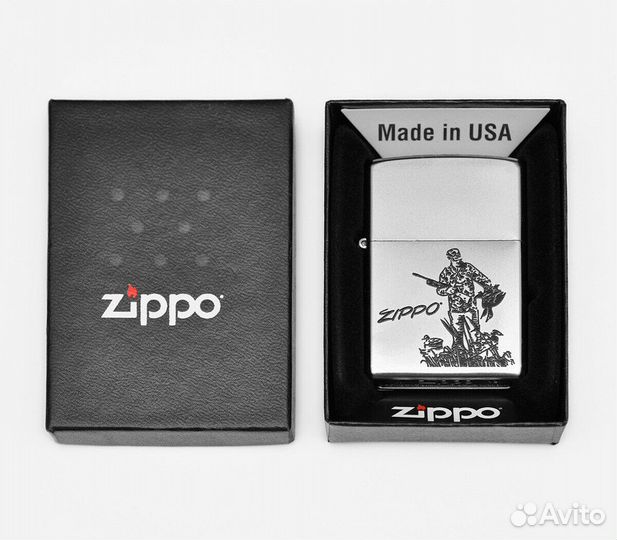 Зажигалка Zippo 205 Duck Hunting Оригинал Новая