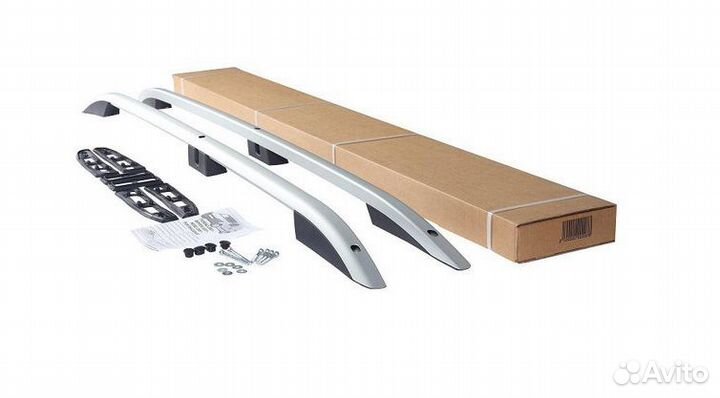 Рейлинги Can-Otomotiv Ford Transit Custom серебро