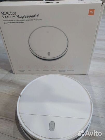 Робот пылесос xiaomi mi robot vacuum mop essential