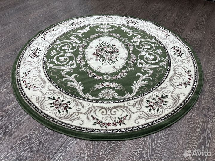 Ковер круглый, новый 2х2м