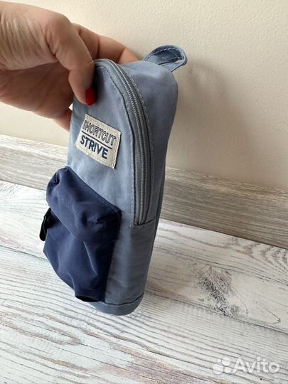 Пенал органайзер на молнии школьный для мальчика