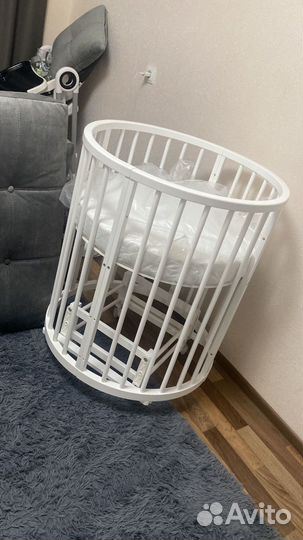 Матрас для круглой кроватки