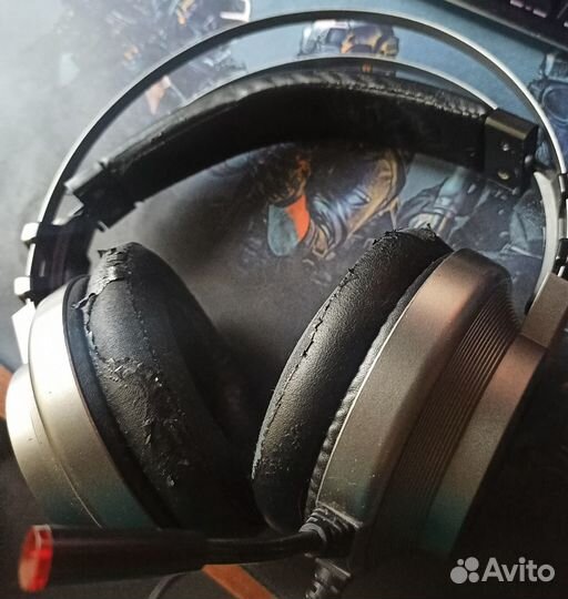 Игровые наушники с микрофоном