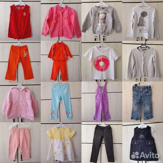 Детские вещи пакетом для девочки 98-104