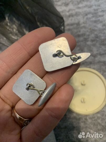 Запонки СССР винтаж