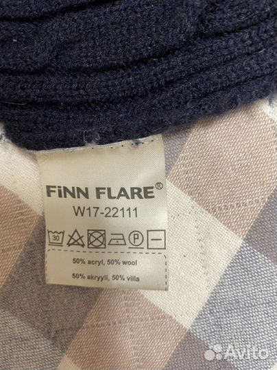 Шарф шерстянной Finn Flare, длина 190 см