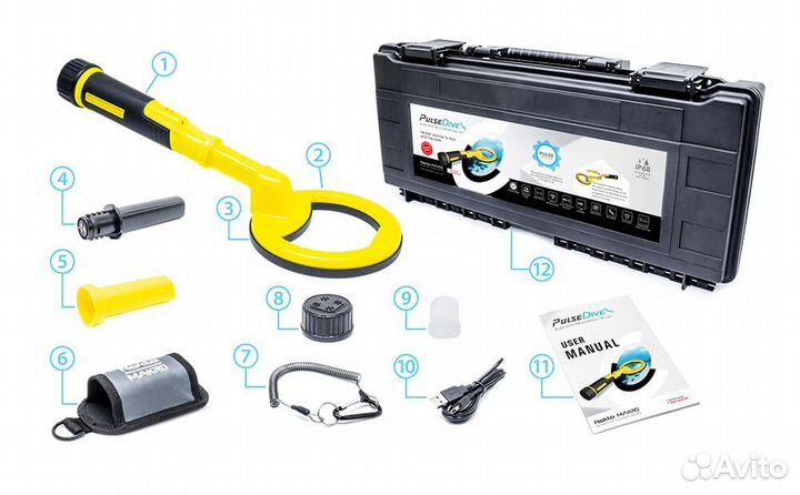 Пинпоинтер подводный Nokta Makro PulseDive