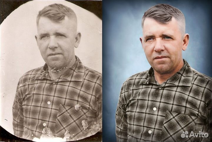 Реставрация и колоризация старых фотографий