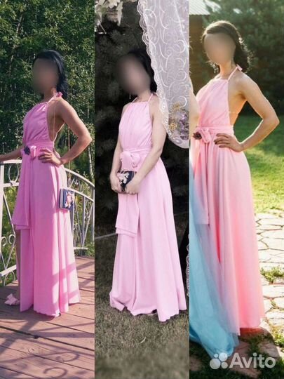 Платье вечернее/на выпускной золотой песок