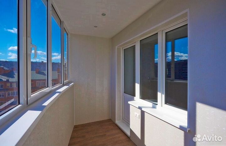 Остекление балконов в панельном доме