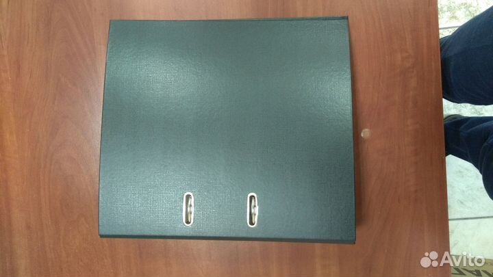 Папка-регистратор 75 мм черная 20 шт