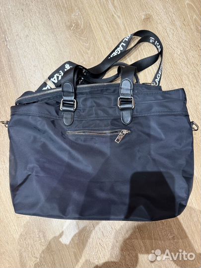 Сумка Carl Lagerfeld спортивная дорожная