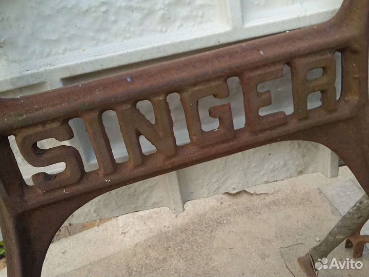 Зингер чугунная станина от ножной швейной машинки